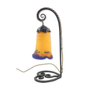 lampe art deco en fer