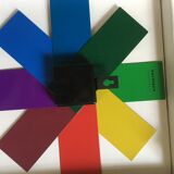 Normann Copenhagen wall clock - multicolor Watch Me Wall model