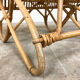 Vintage rattan two seater sofa by Rohe Noordwolde
