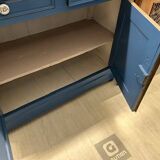 Refurbished blue buffet