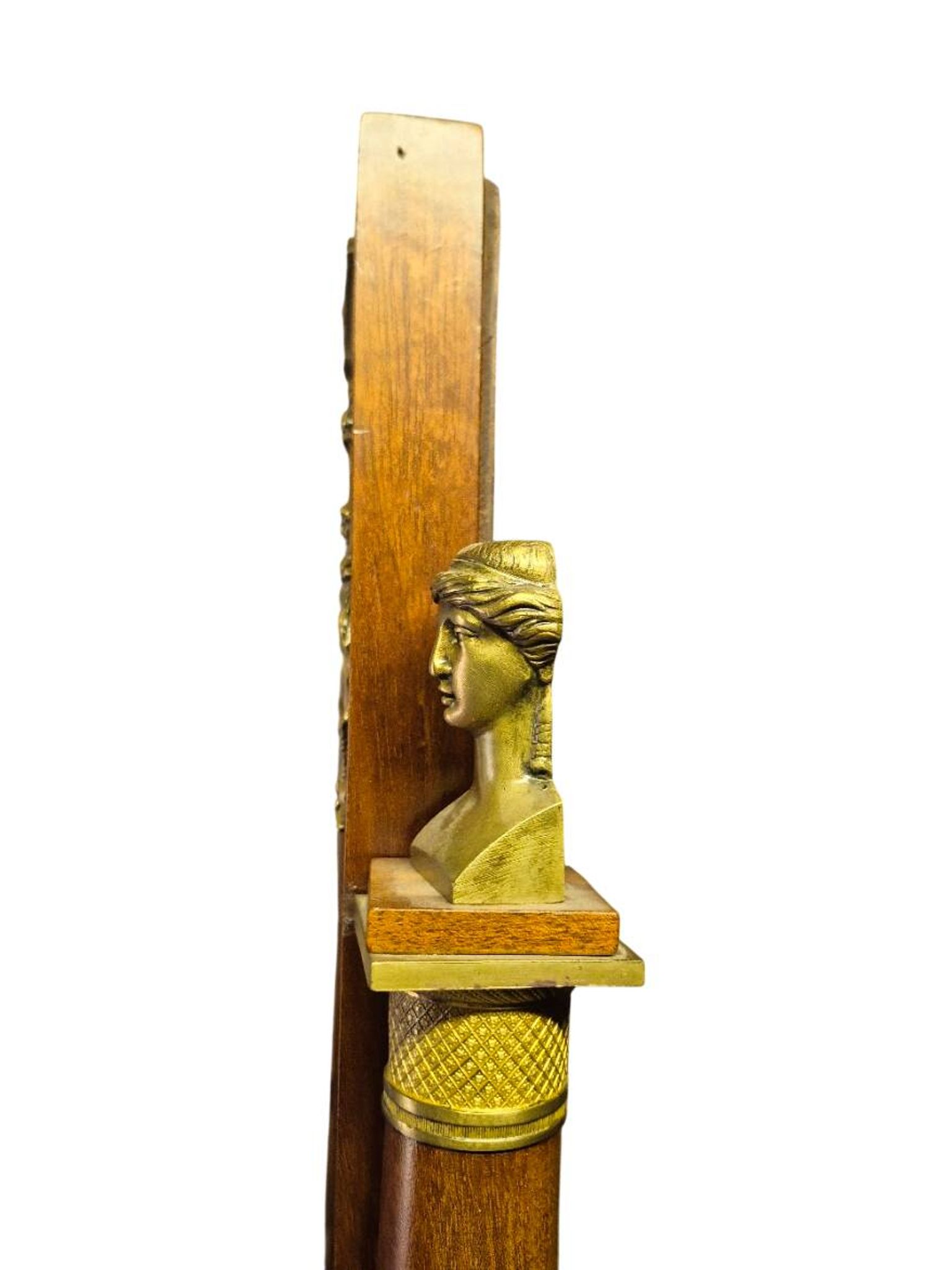 miroir sur pied en  acajou style empire