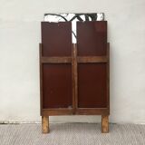 Large triptych mirror  104x77cm