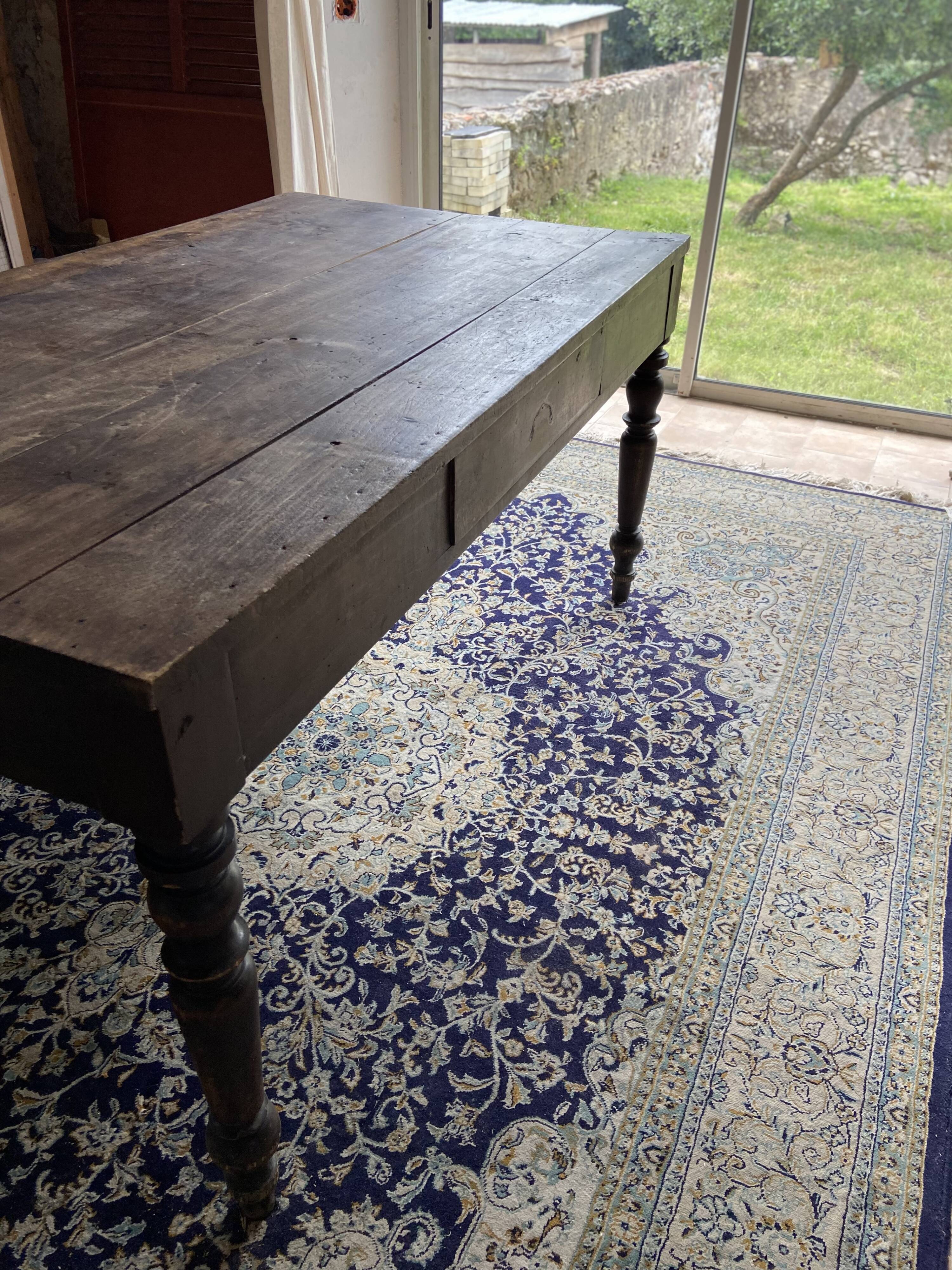 Old farmhouse table