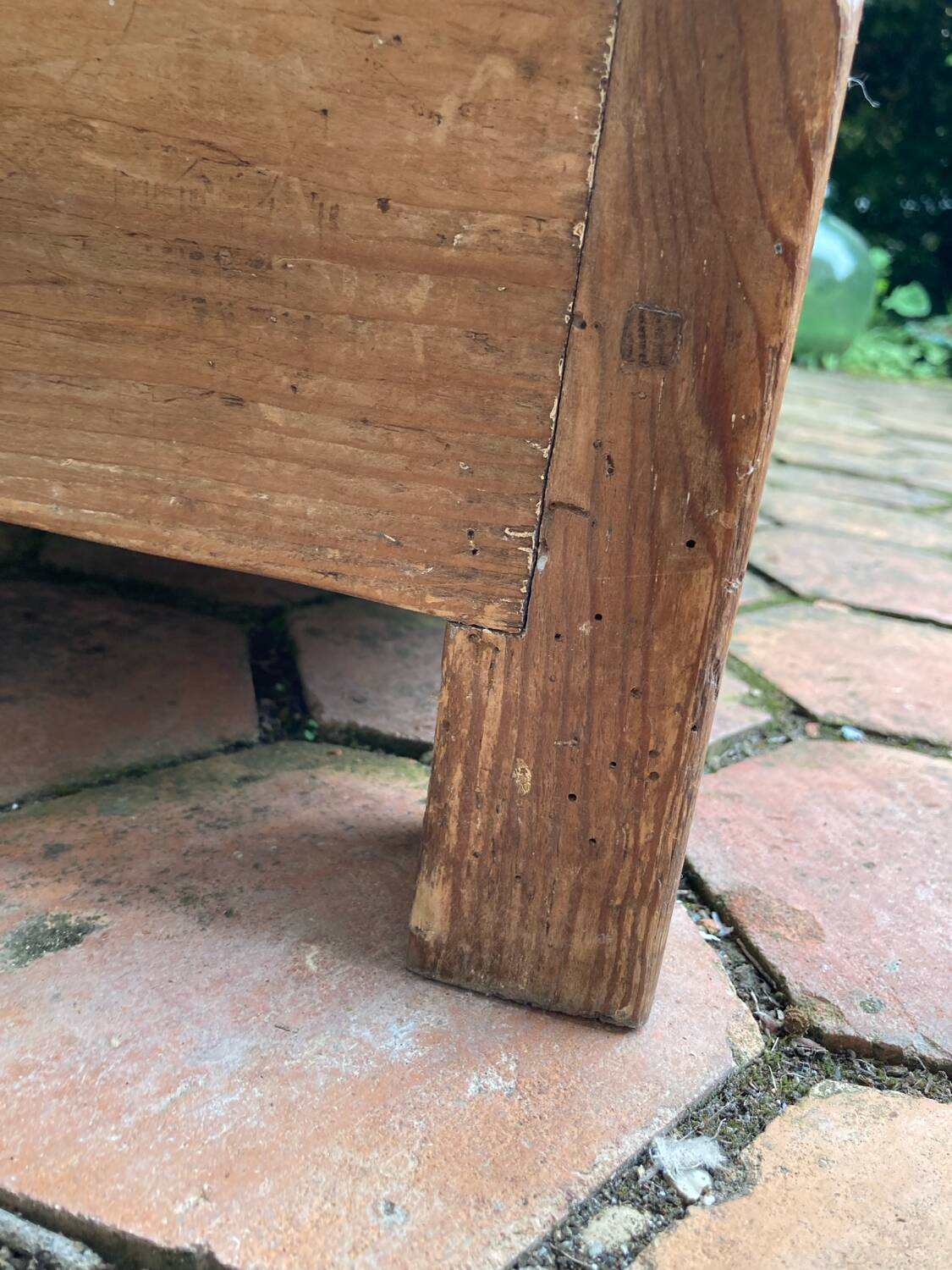 Vintage solid pine dresser