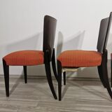 Art Deco Dining Chairs by Jindrich Halabala