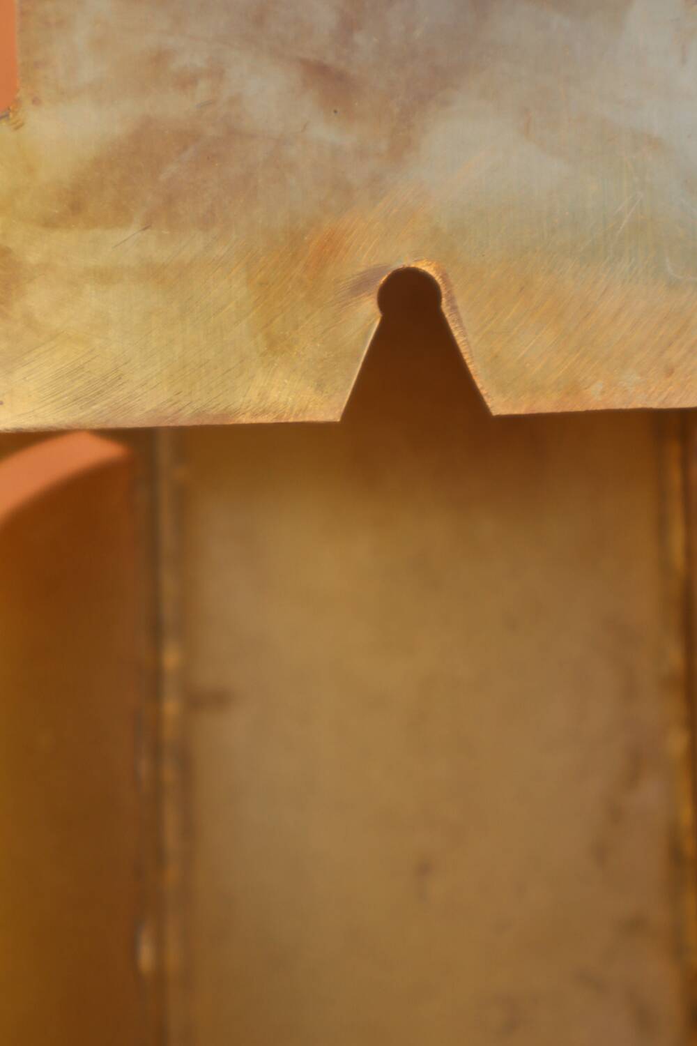 Art Deco Brass Wall Light