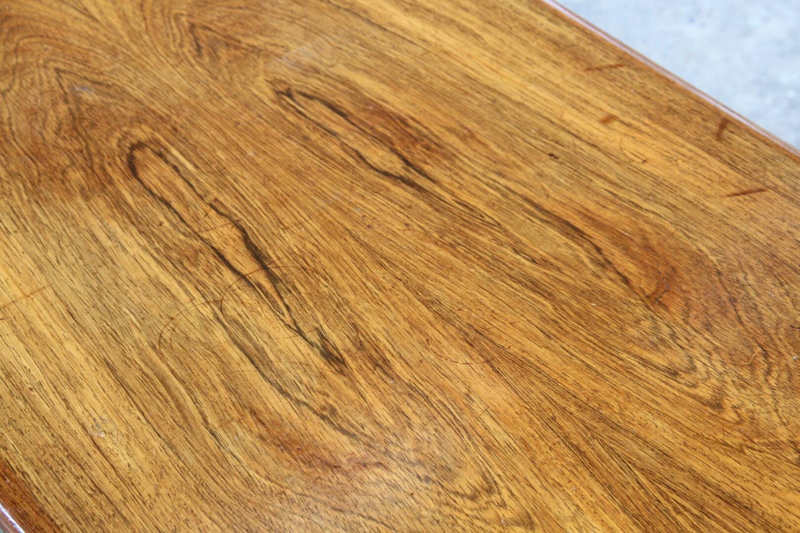 Vintage coffee table, Danish Design with V-Shaped Legs, Kurt Østervig 1950s