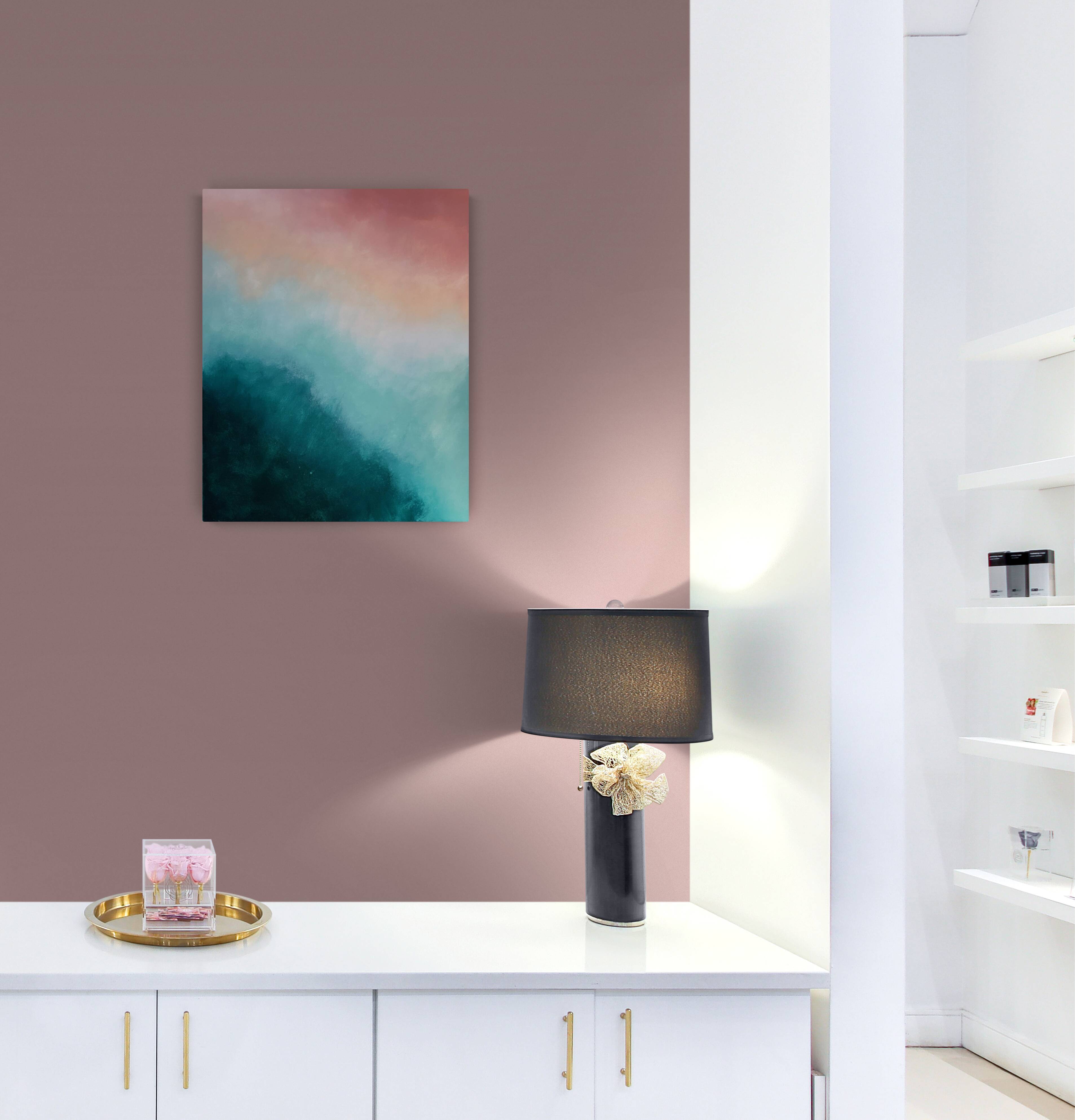 Sunset Grove - Original work, acrylic on canvas of 40x50cm