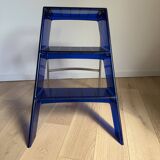 Upper kartell italian design blue klein blue starck memphis step ladder