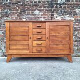 Buffet René Gabriel, furniture reconstruction known as that of the disaster victims.