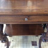 Walnut console