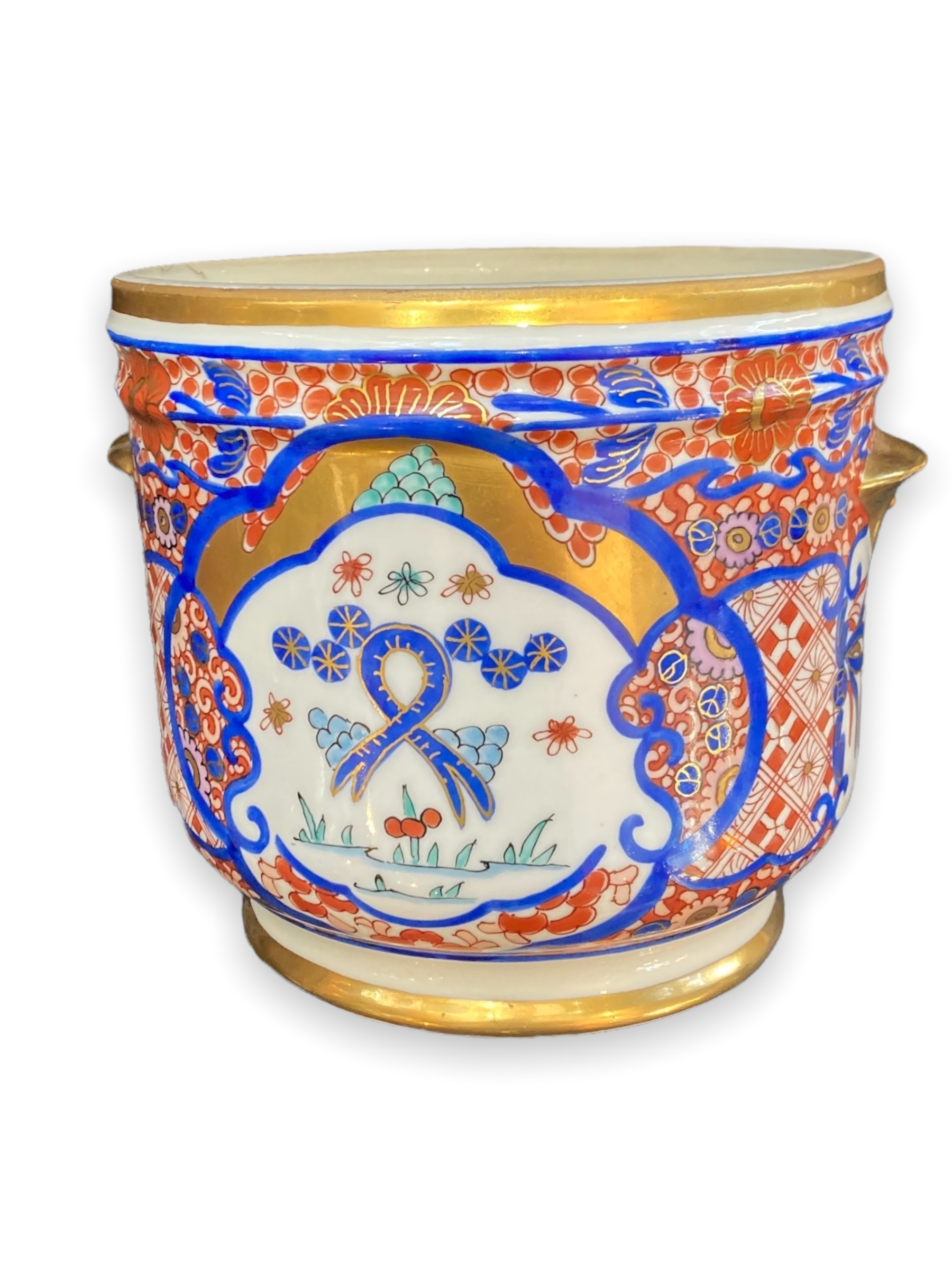 Cache pot en porcelaine