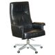 Vintage executive swivel office chair De Sede DS35 - mid-century leather