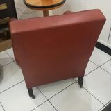 Fauteuil en cuir circa 1930