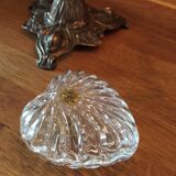 Crystal heart jewelry box