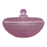 old vintage pink candy box or sugar bowl