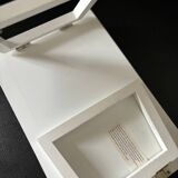 Plateau blanc en bois