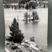 Photographie argentique Bernard Darot Au Bord du Lac XXe