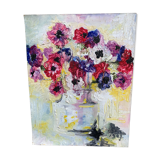 Antique bouquet of flowers painting