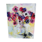 Antique bouquet of flowers painting