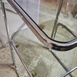 Chrome end table
