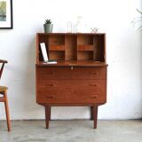 Danish teak secretary 73 cm