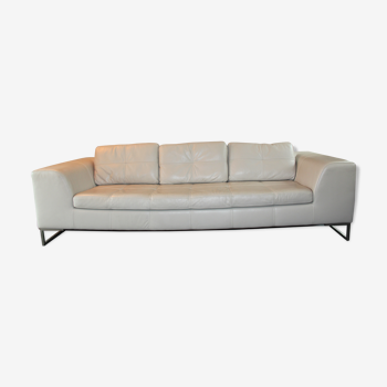 Leather 3 seater Sofa