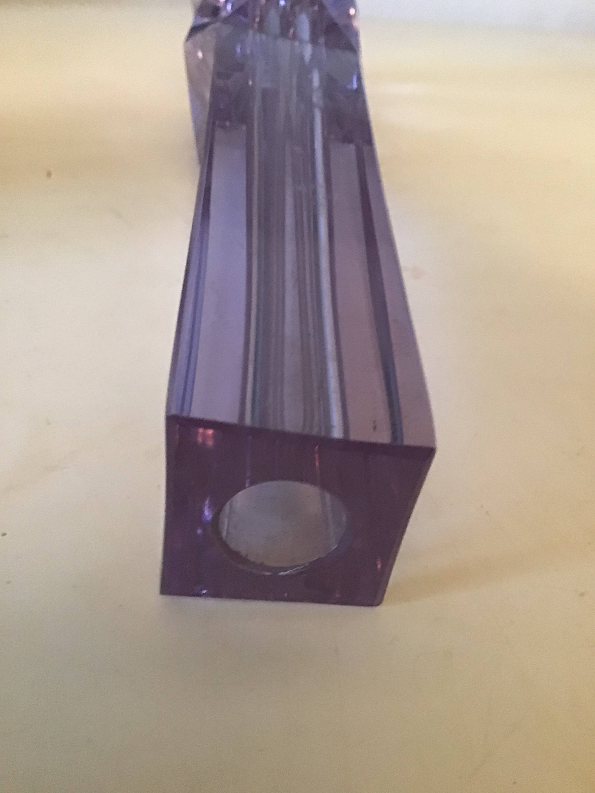 Goes in purple crystal