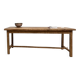 Antique farmhouse table in solid cherry wood