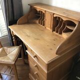Wooden secretary desk