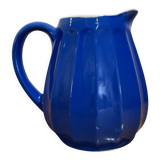 Pichet en faïence bleu