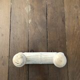 Wall-mounted coat rack, bare wood