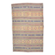 6x9 Modern Vintage Kilim Rug, 180x282Cm