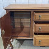 English enfilade from the early 20th century in mahogany.