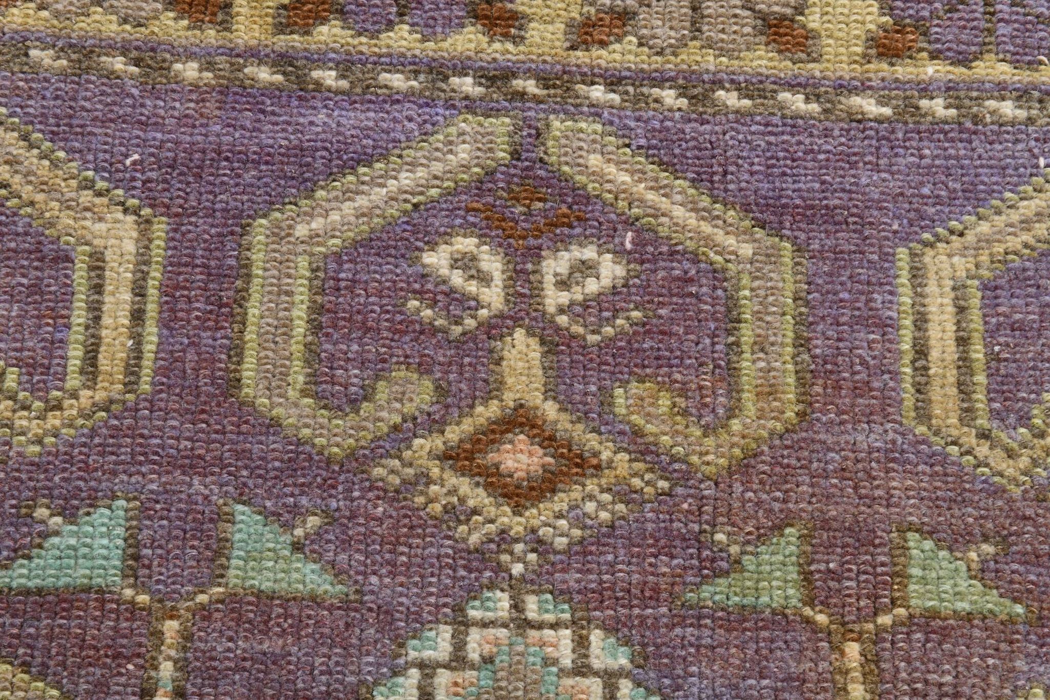 4x6 Vintage Oushak Carpet, Turkish Rug, 107x172Cm