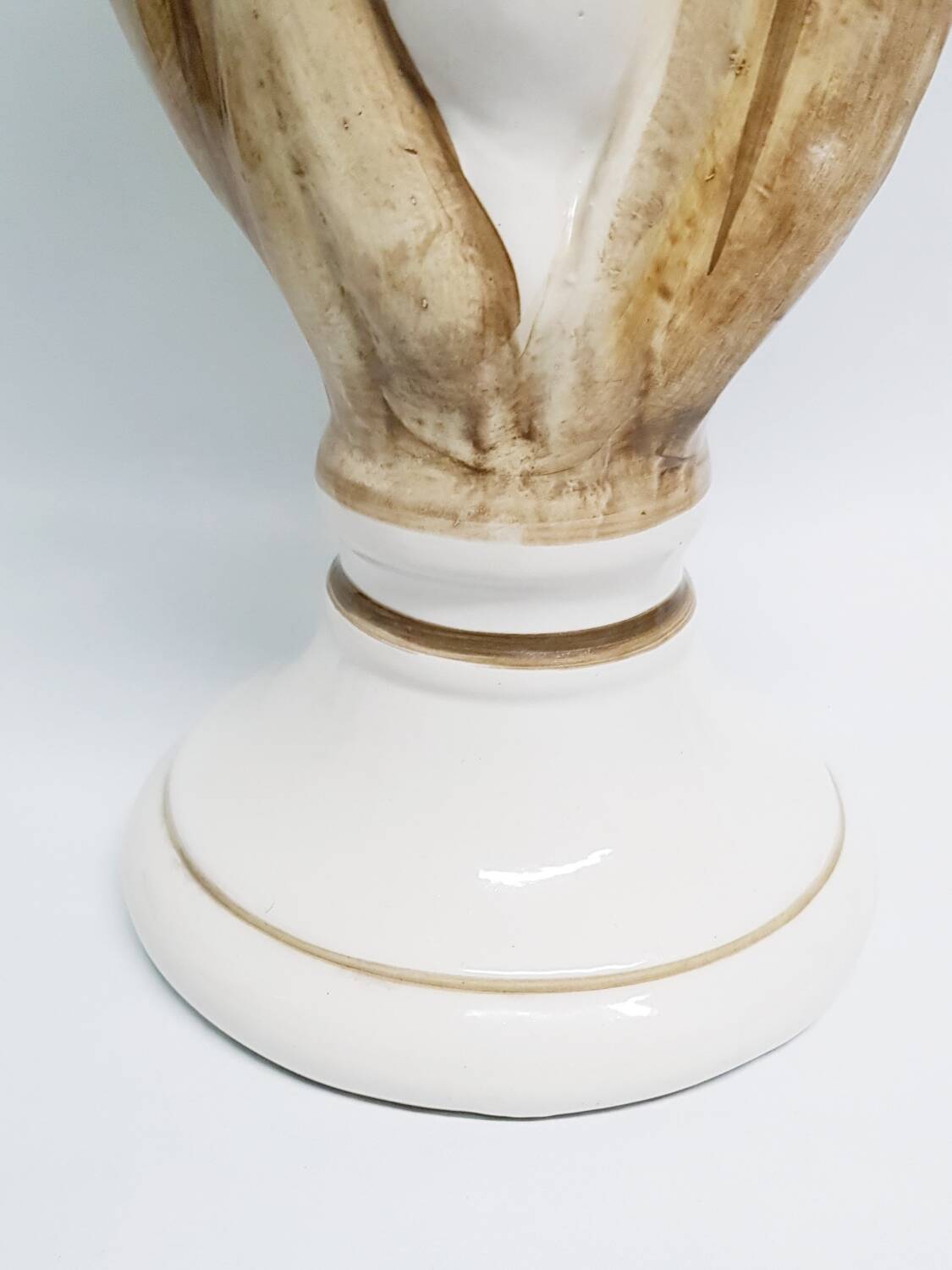 Grand vase à fleurs Capodimonte