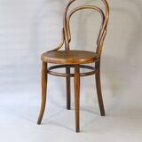 THONET bistro chair N°14 - 1/2 - Ca 1900, wooden seat