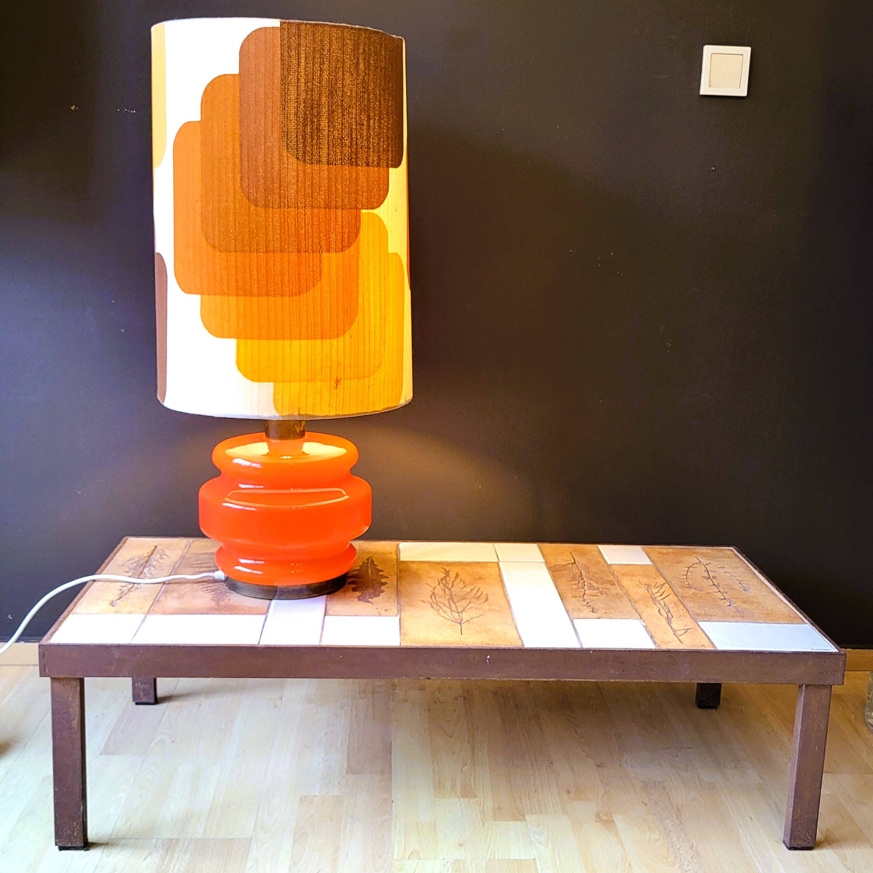 70s Design Floor or Table Lamp