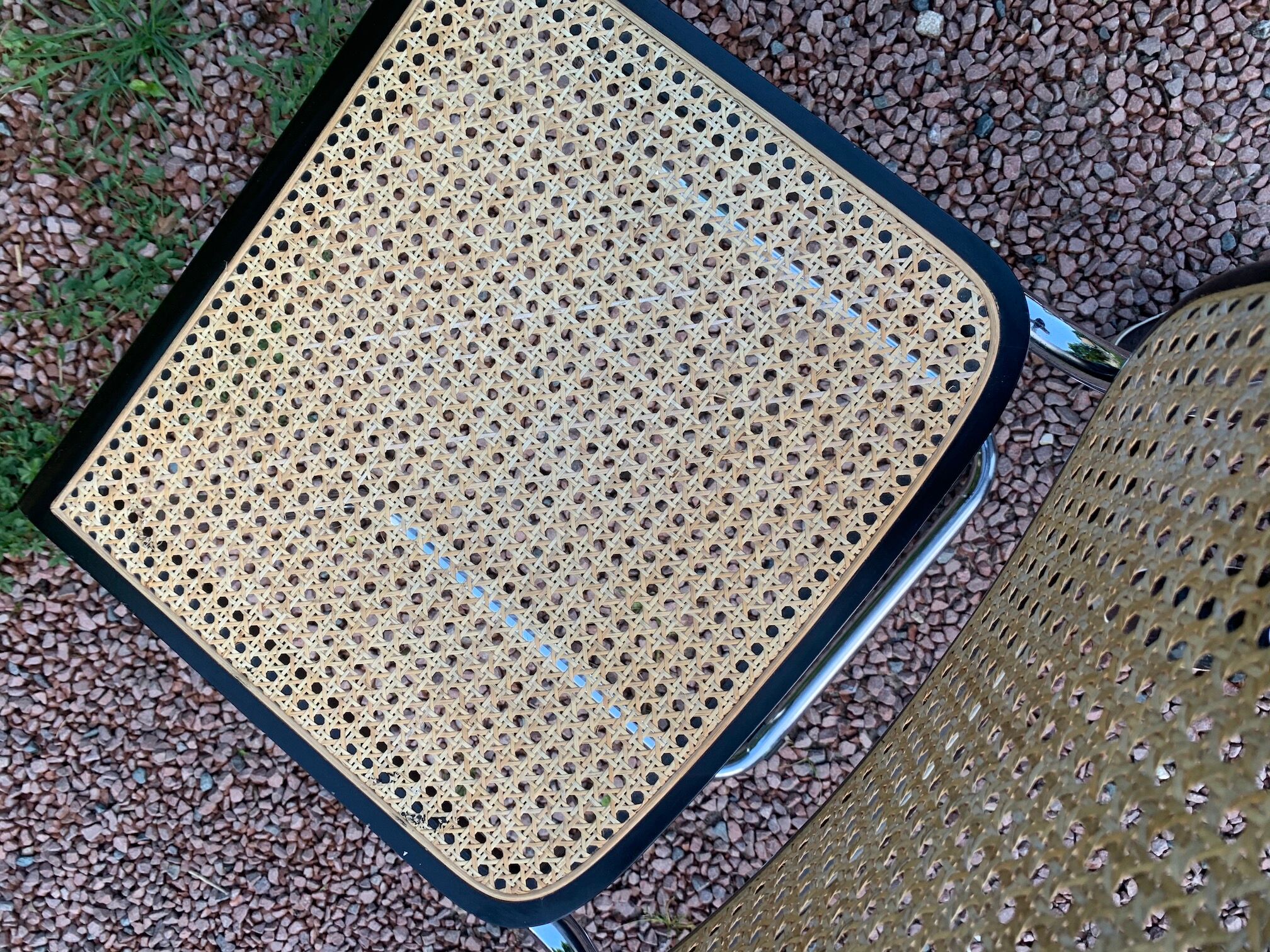 Pair of Cesca B32 chairs by Marcel Breuer