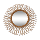 Rattan sun mirror 60s diameter 50cm