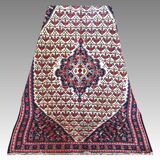 Oriental rug Iran Kilim Senneh Iran Handmade: 1.40 X 2.13 Meters