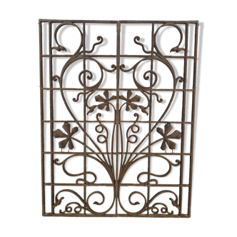 Old cast iron grids