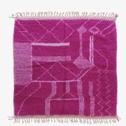 Tapis berbère rose magenta