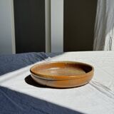 A small vintage circular stoneware deep dish D19