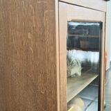 Oak display case from the early 20th century