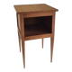 Solid wood bedside table - mid-20th century
