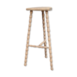 Oak tripod stool