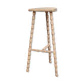 Oak tripod stool