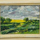 Oil painting by Alexander Michael – Summer Landscape, 1978