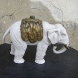 White porcelain elephant